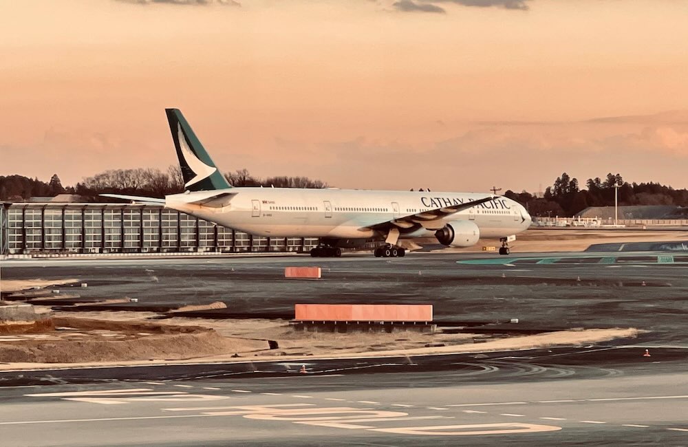 キャセイパシフィック 成田空港